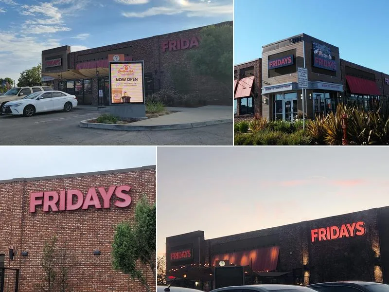 Food and dining at TGI Fridays